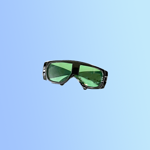 Labubu Mini Retro Sunglasses – Doll-Sized Eyewear Accessory (Fits 17cm Figures)